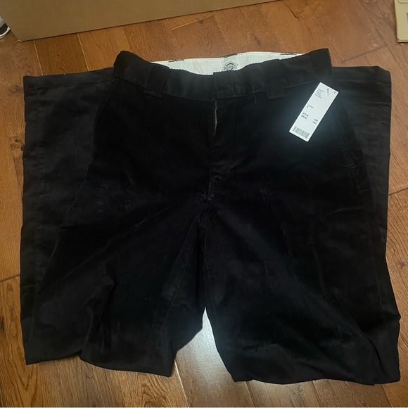 Dickies Halleyville Regular Fit Wide Leg Corduroy Pants - Picture 6 of 8